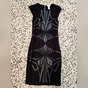 Cache Size 2 Black Dress